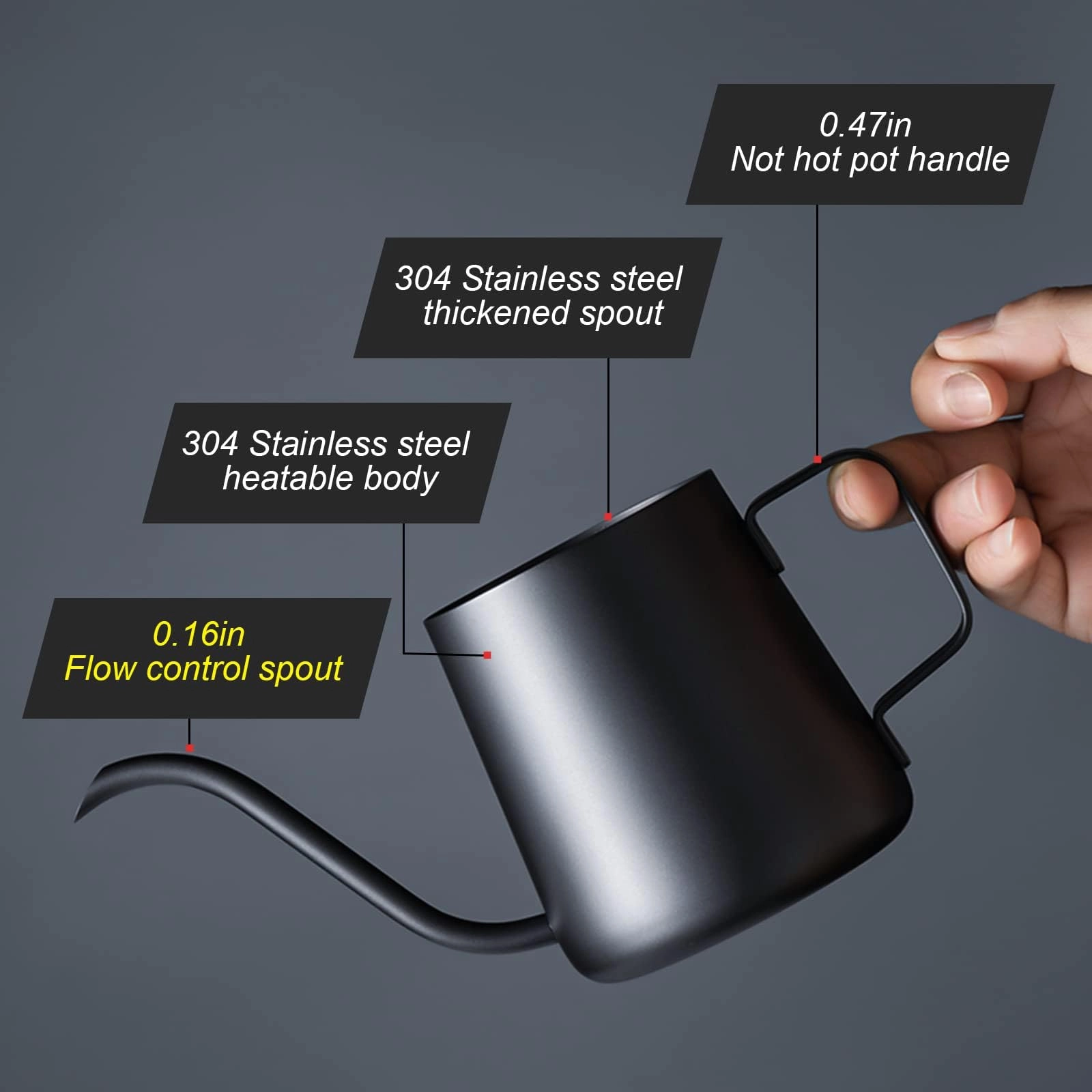 Pour Over Kettle - 350 Milliliters