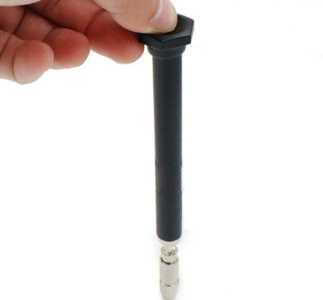 185mm PCB Push Spiral Hand Drill - 1 Collet Precision