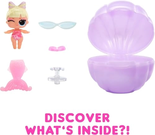 Mermaids Baby Sisters - Color Change Tail 8 Dolls Ages 4+