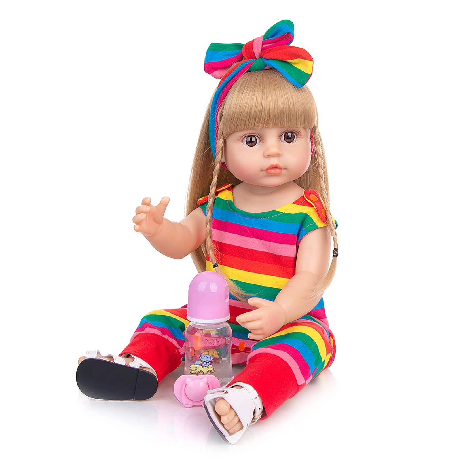 Reborn Baby Doll - 22 Inch Vinyl Baby Girl