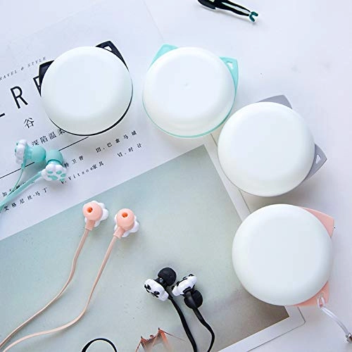Cute Cat Claw Wired Earphone Bundle