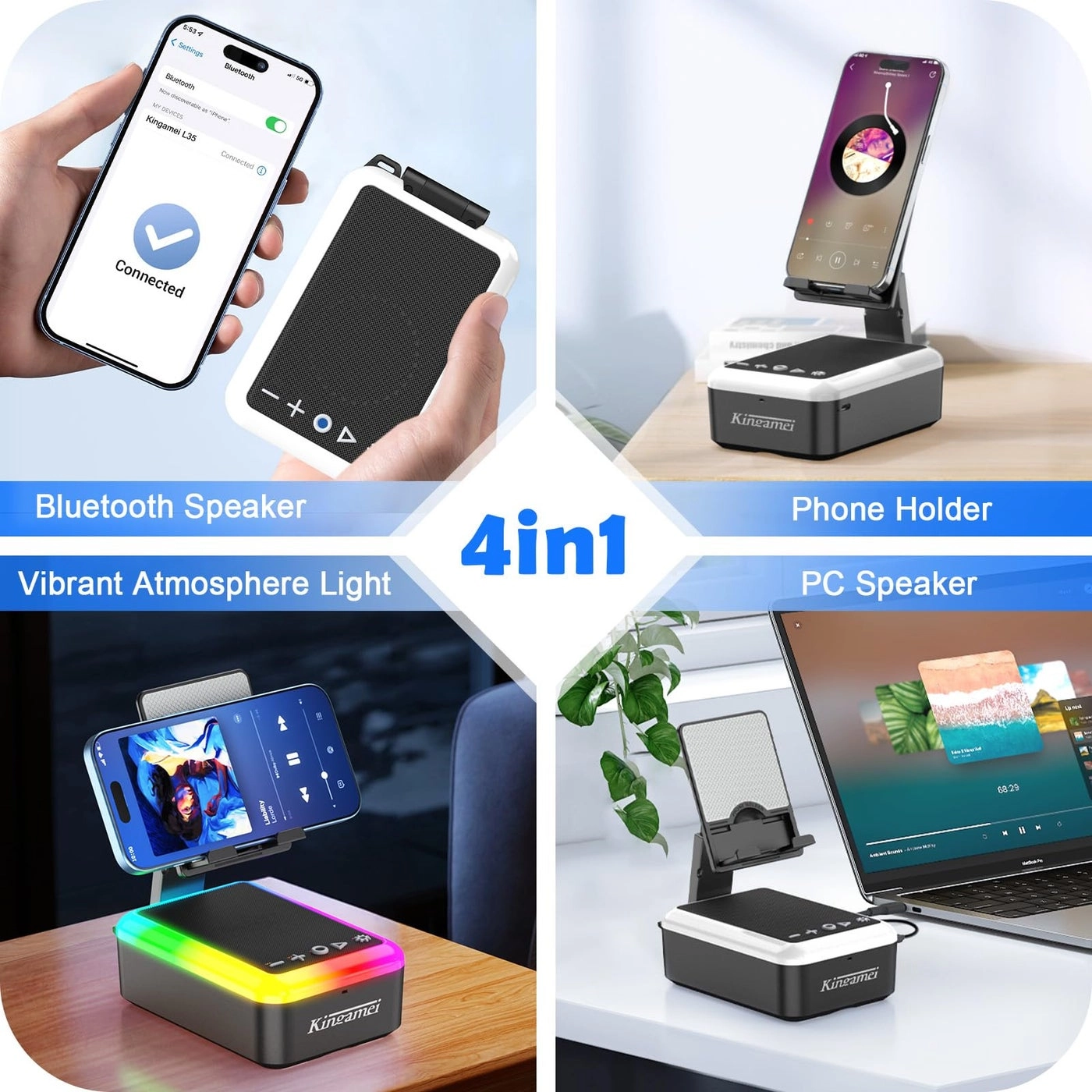 L26 - Bluetooth Speaker Phone Stand