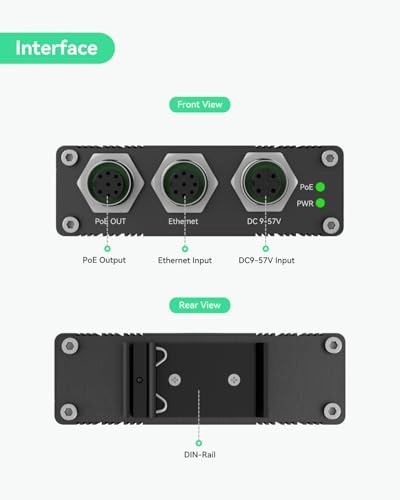 Gigabit Passive POE Injector - Single 90W 10/100/1000Mbps