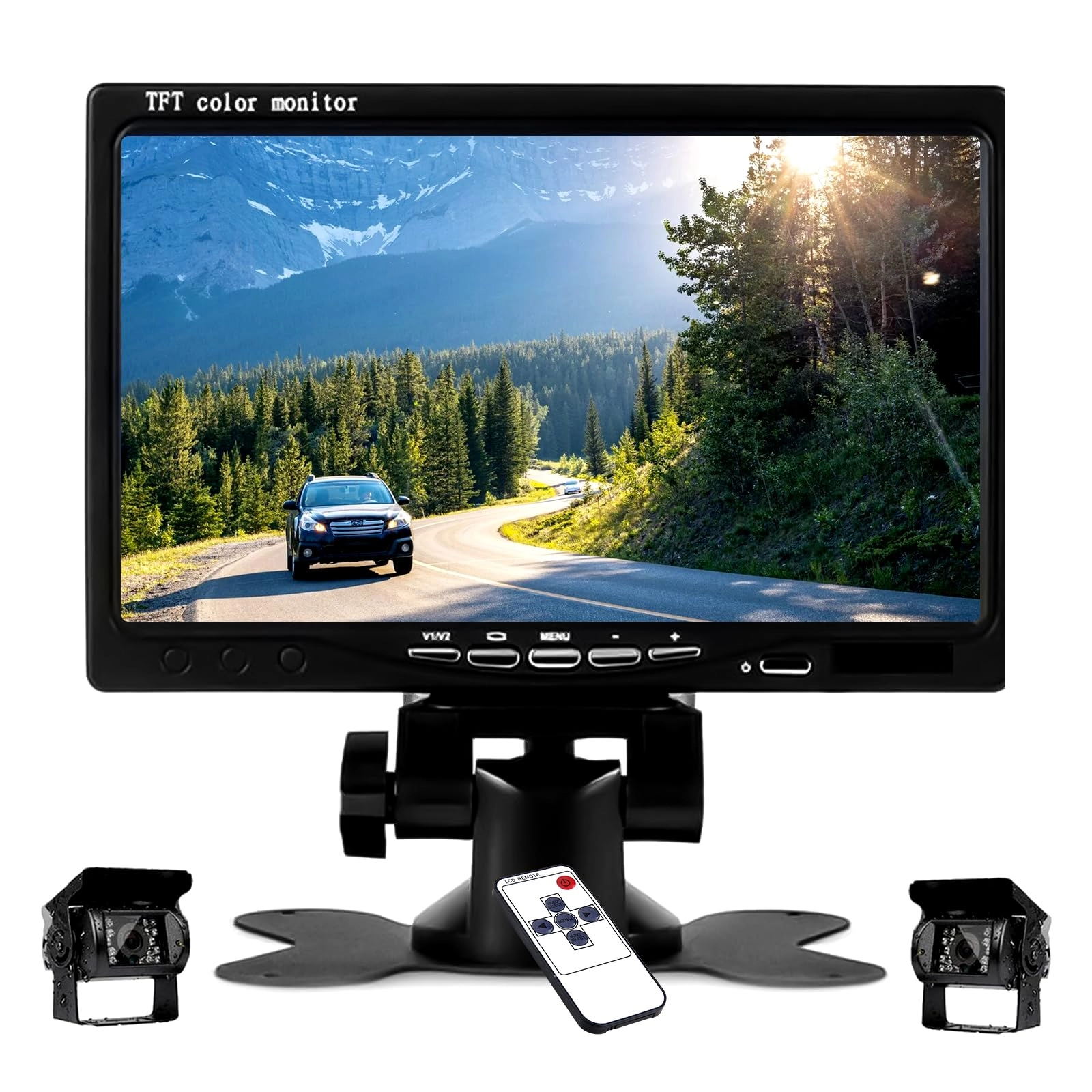 CAMECHO Vehicle Backup Camera System - Night vision Hardwire