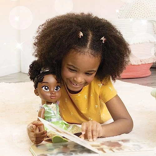 Tiana Doll - 14\" Tall Removable Outfit Tiara Ages 3+