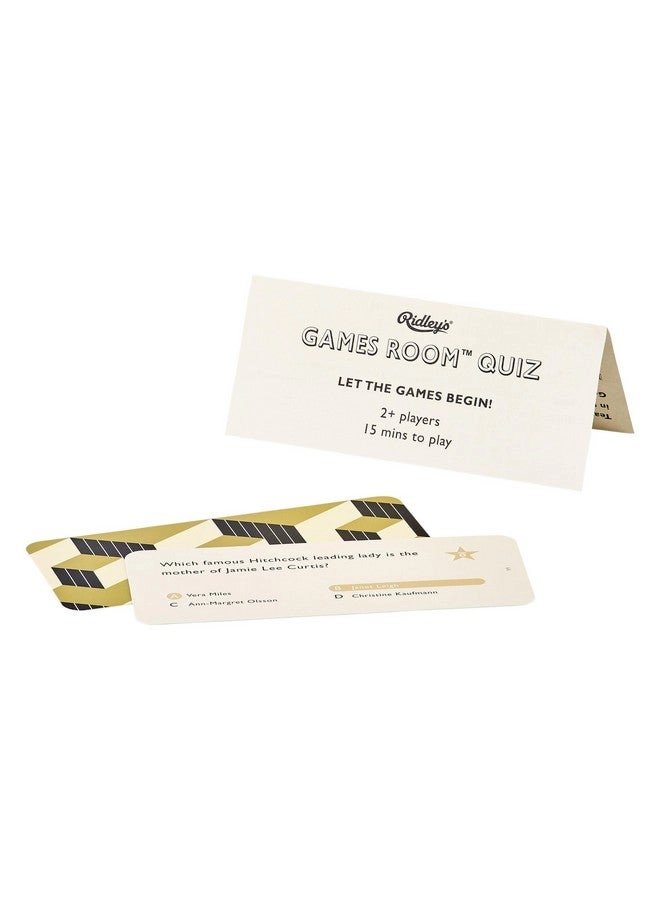Celebrity Trivia - Classic Card Game 140 Quiz Cards
