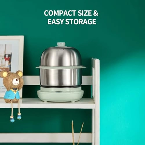 2-Tier Small Food Steamer - 1 Liters