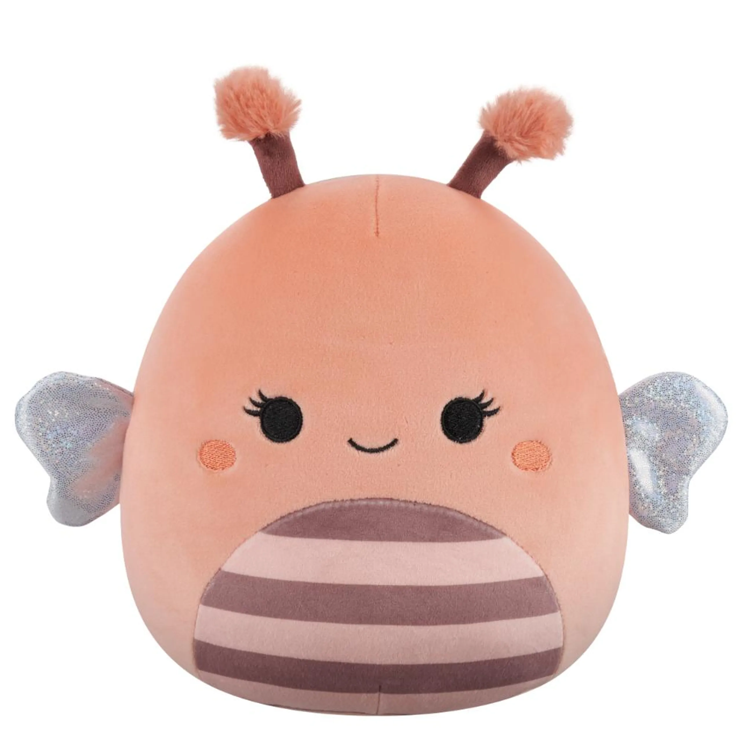 Original Squishmallows Lili Bee - 19 cm Peach Plush