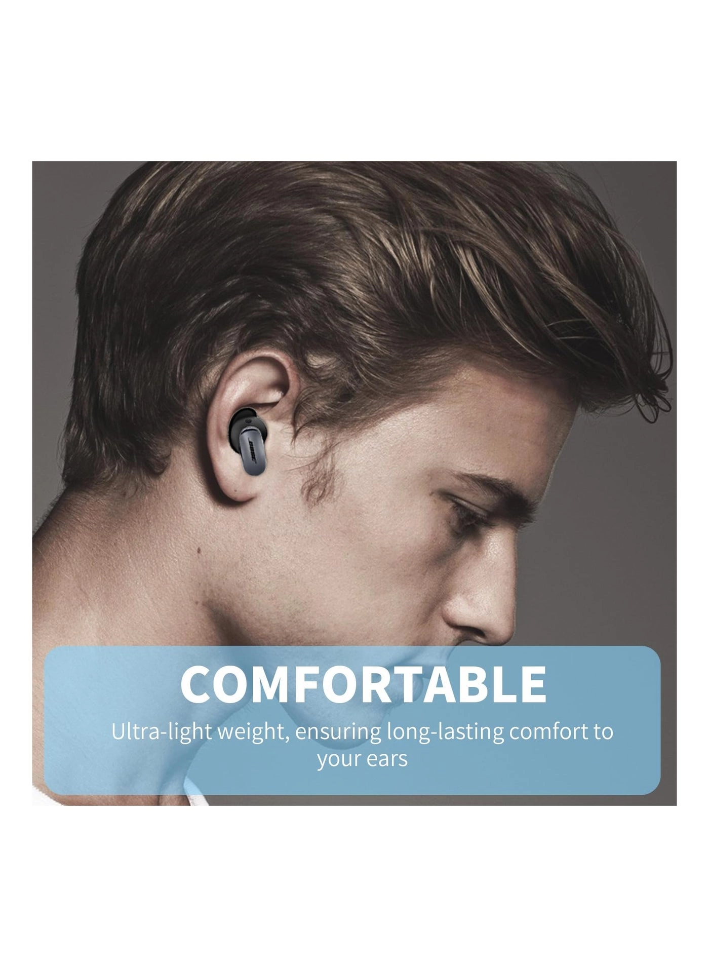 Ear Tip Covers for Bose QuietComfort Earbuds II/Ultra Earbuds - 3 Pairs