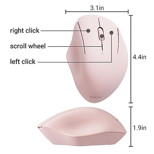 SHELLPA Ergonomic Mouse - Wireless