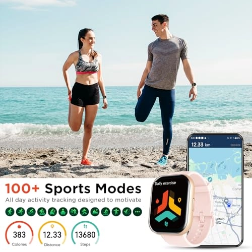 Parrot 2 - 2.02" Smart Watch 24/7 Heart Rate SpO2