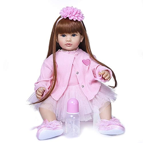 Reborn Baby Doll - 24 Inch Vinyl Silicone Girl Ages 3+