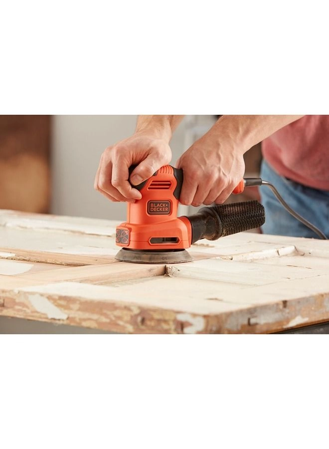 4-in-1 Multi Sander - 200W Orange/Black