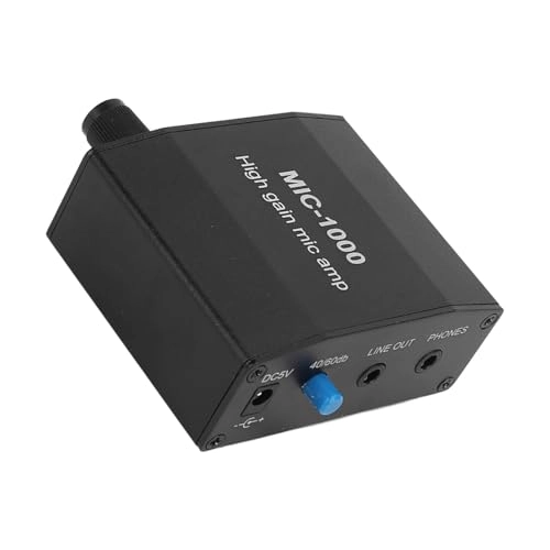 Microphone Amplifier - 1000 times amplification ALC Aluminum Alloy Shell