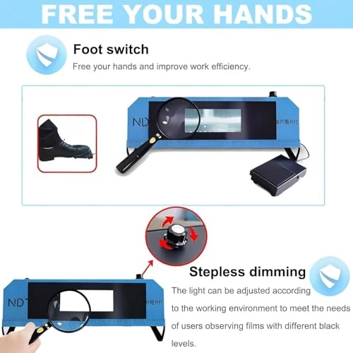 LED Film Viewer - 90000Cd/m2 229mm X 68 Mm