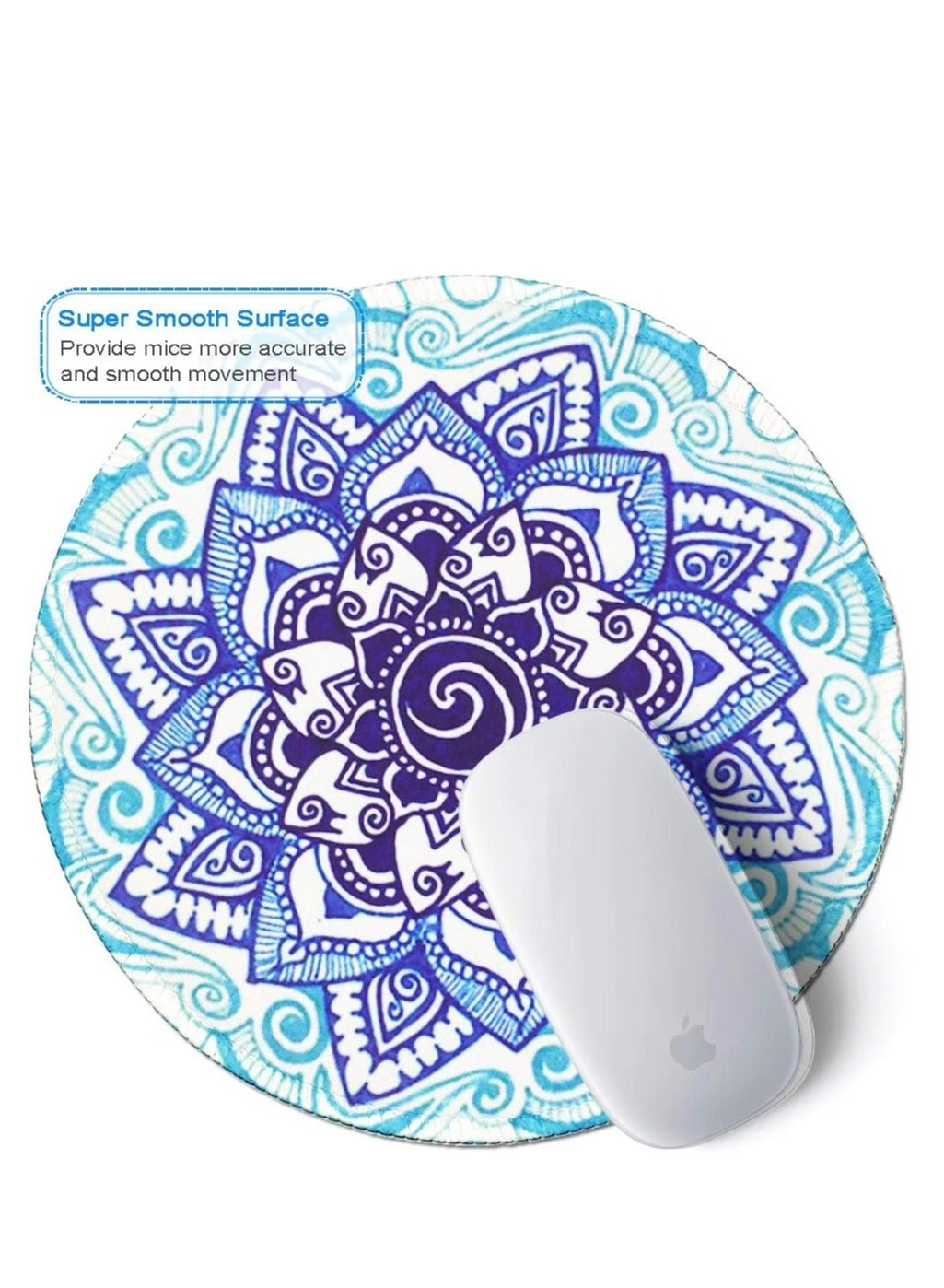 Round Microfiber Mouse Pad - 20x20 cm