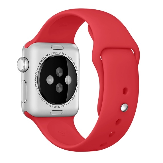 Fluoroelastomer Sport Band for Apple Watch 41mm (PRODUCT)RED M/L