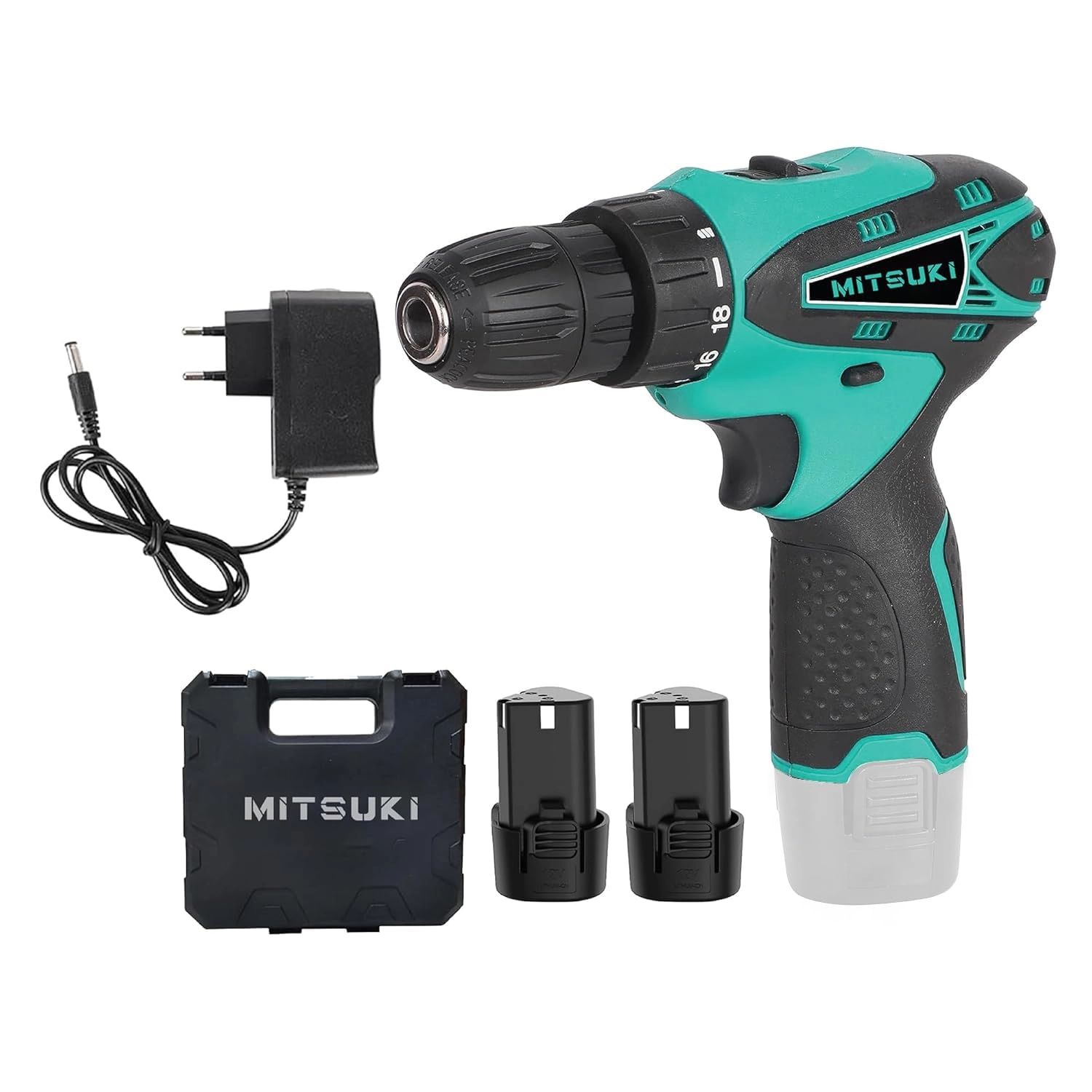 Mitsuki Cordless Screwdriver - 12V 30Nm 1550RPM
