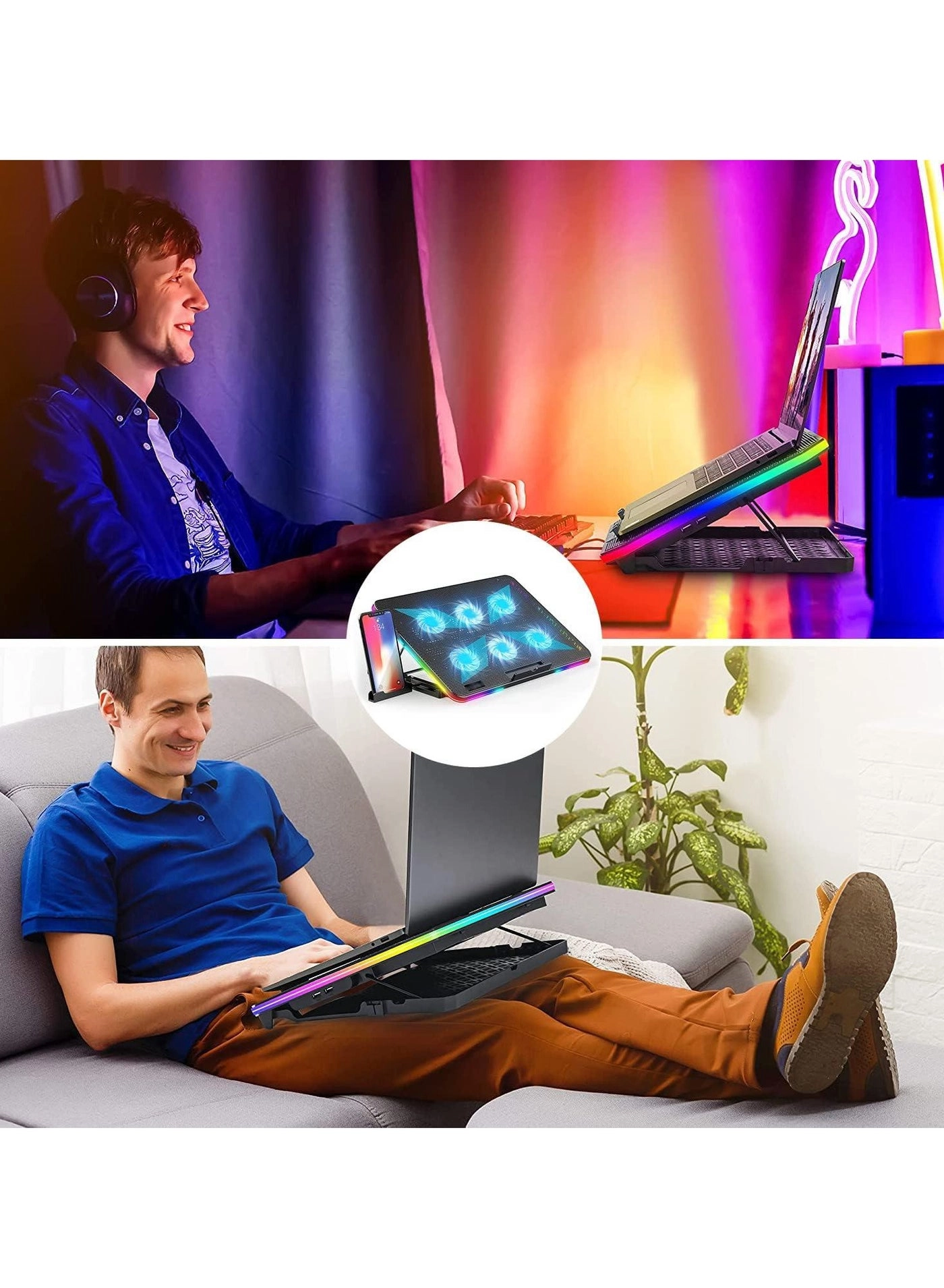 Folding Laptop Cooling Pad