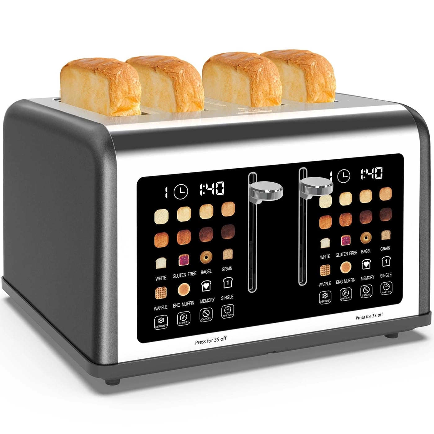 Clixane Toaster - 4 Slice