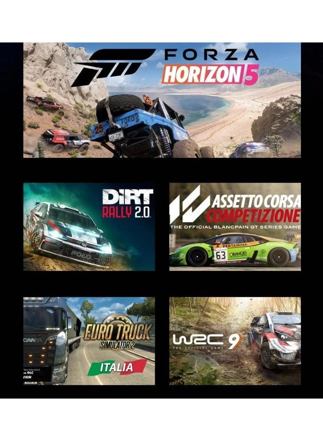 V99 Racing Wheel & Pedals - PC PS4 PS3 Xbox One Xbox Series X/S