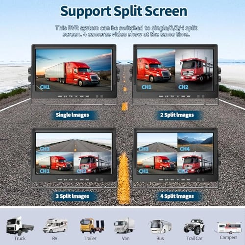 AHD Truck Camera System - Night Vision Wired 1080P