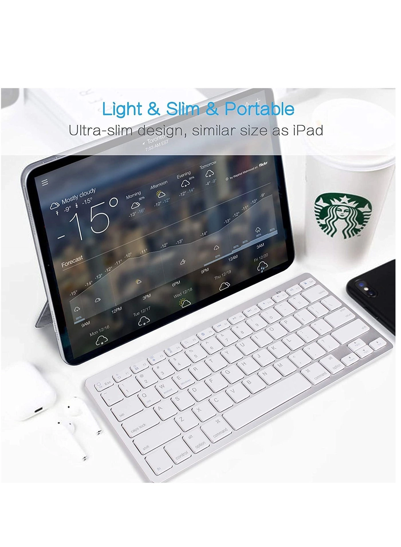 Mini wireless Bluetooth keyboard - EN Wireless