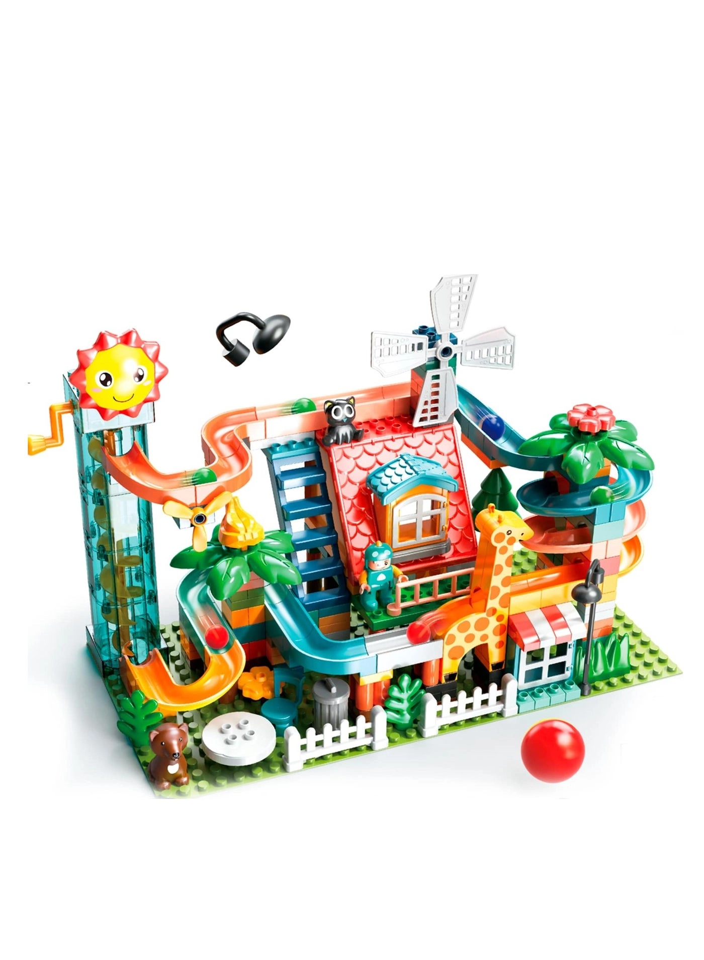 Marble Run Roof Slide - 255 pcs