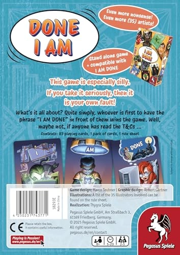 I Am Done - Card Game