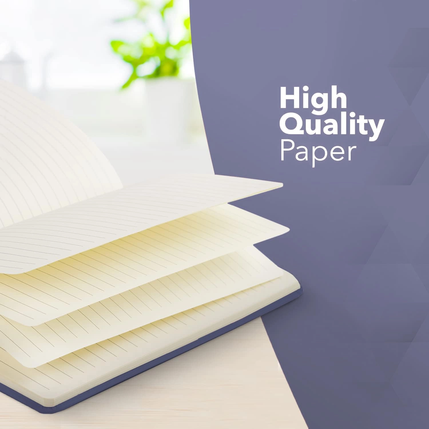 A4 Notebook A4 Hardcover - Lined 80 Sheets
