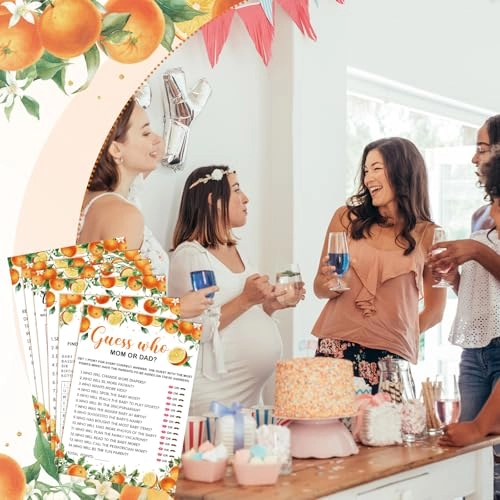 Little Cutie Baby Shower Games - English 6 - 15 years 302 pieces