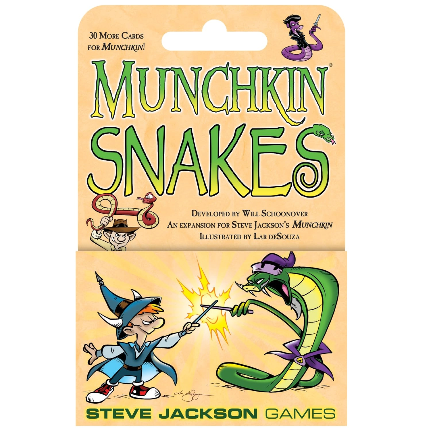 STEVE JACKSON GAMES Munchkin: Snakes - Card Game