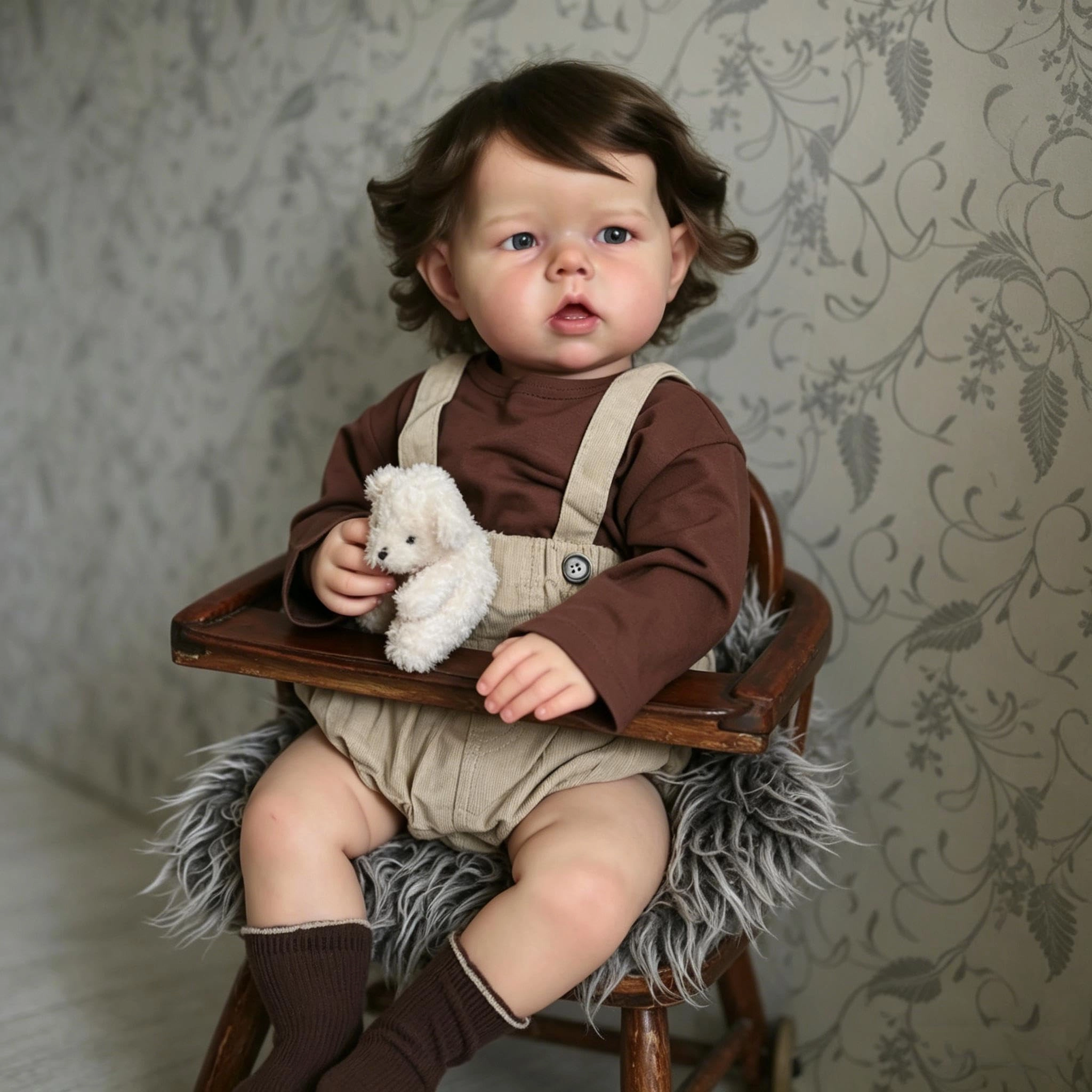 Nanjing Tianzeng Gifts Co.,Ltd Liam Reborn Baby Doll - 20 inch Vinyl Boy Blonde Hair Ages 3+