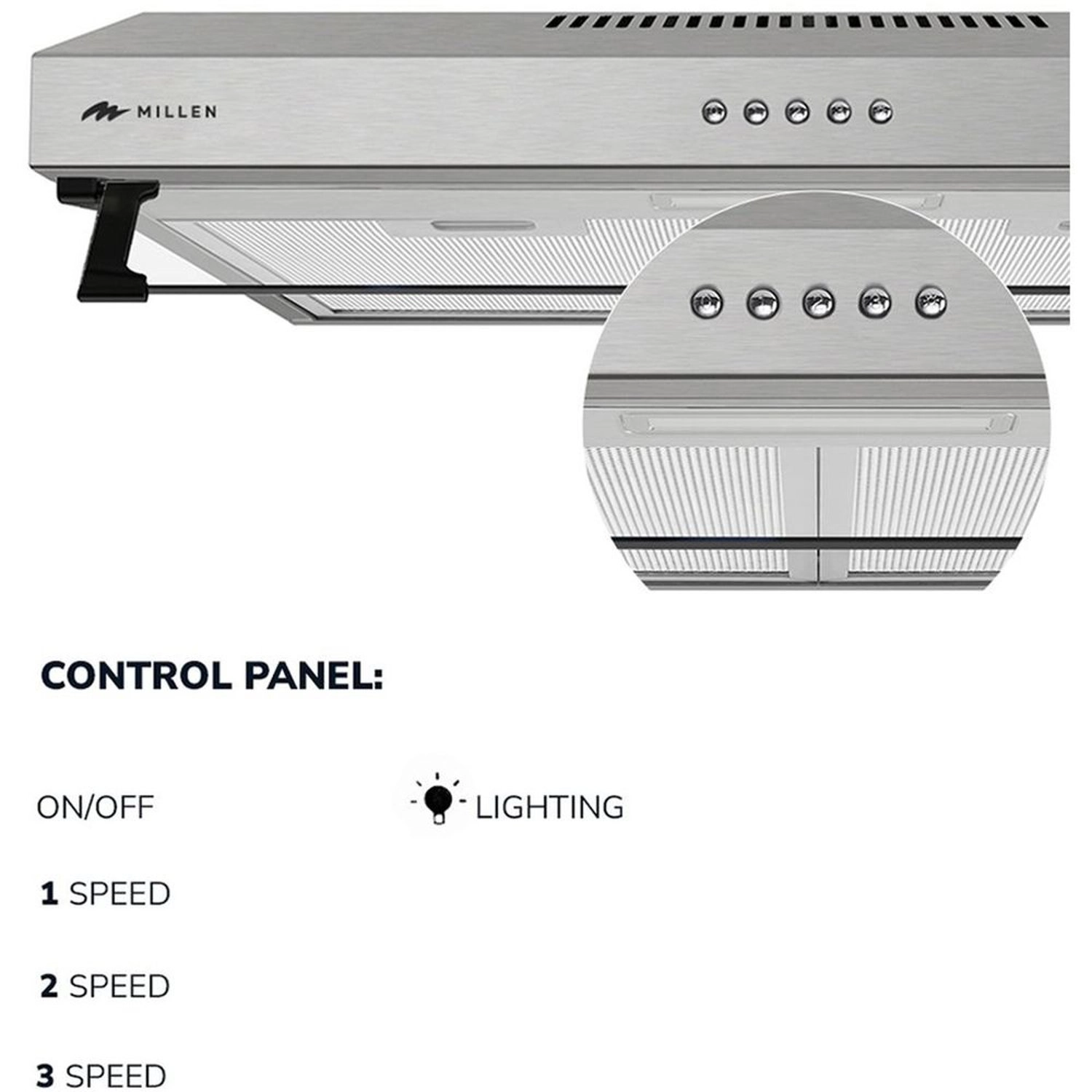 MKH603BL - 205 cubic metre per hour 595 millimeter