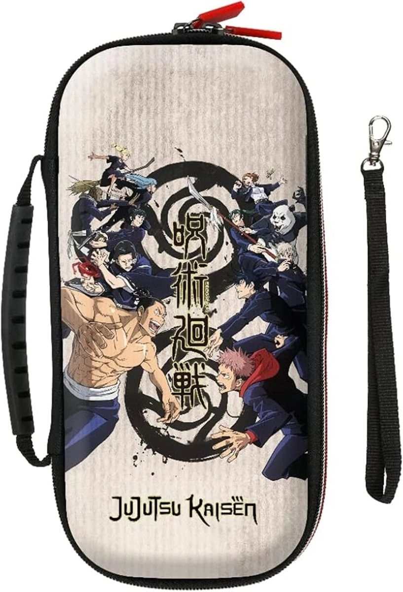 Konix Jujutsu Kaisen Nintendo Switch Carry Bag - Semi-rigid 8 compartments