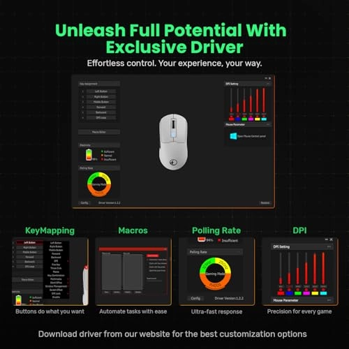 G59 Gaming Mouse - Tri-Mode Wireless