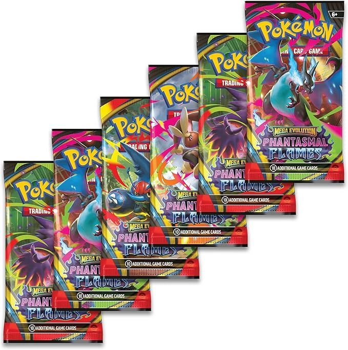 Mega Evolution Booster - English 6pcs Bundle