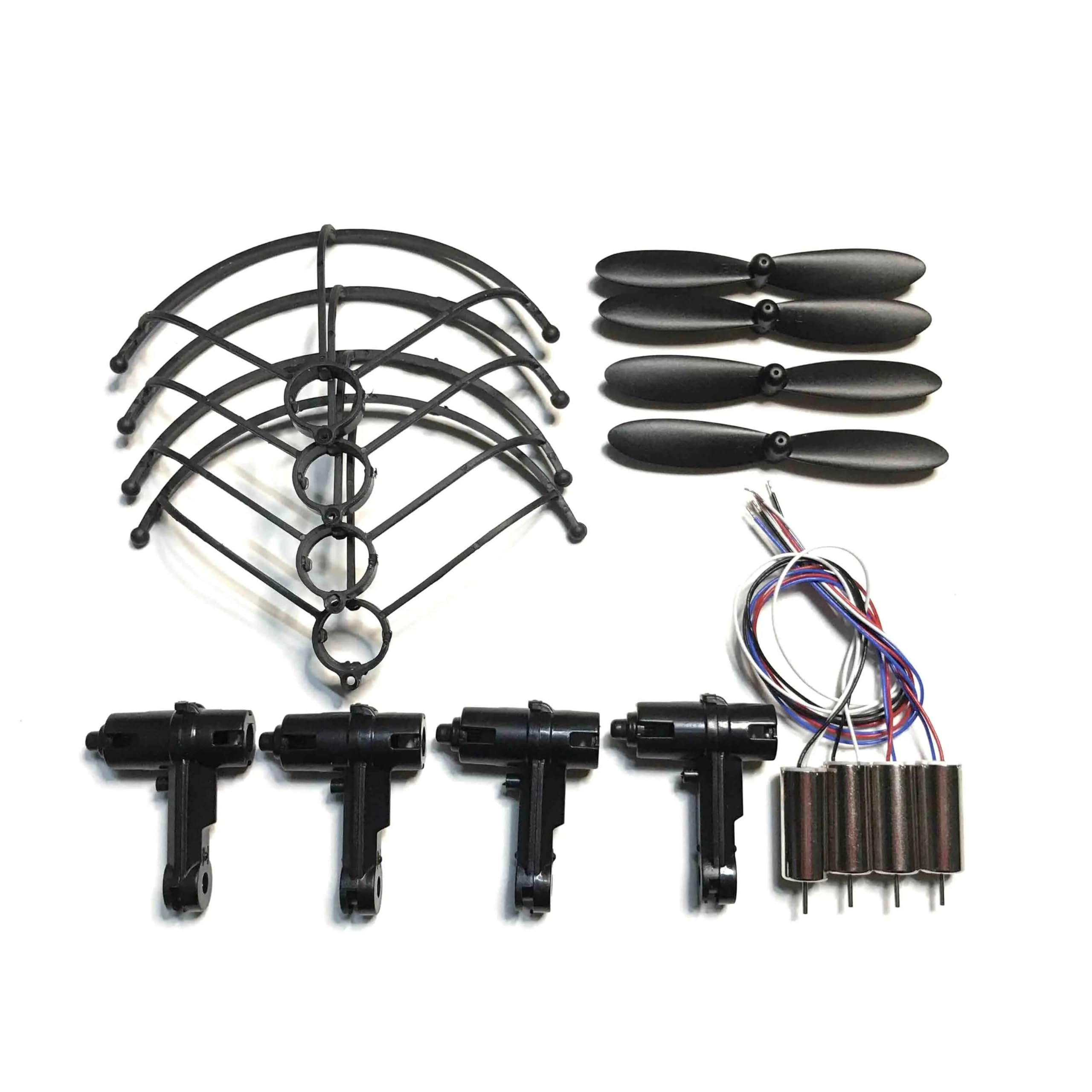 Foldable RC Quadcopter Part Kit - For LSRC Mini Drone WiFi Fpv S66 Rc Drone Light Grey