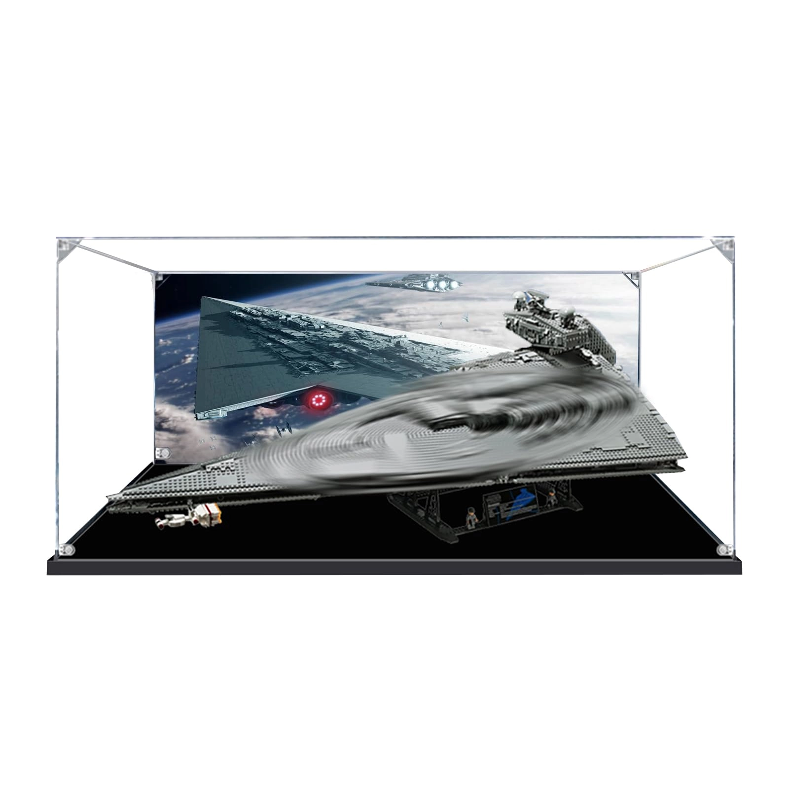 Acrylic Display Case (75252) - Dustproof 114 x 70 x 49 cm