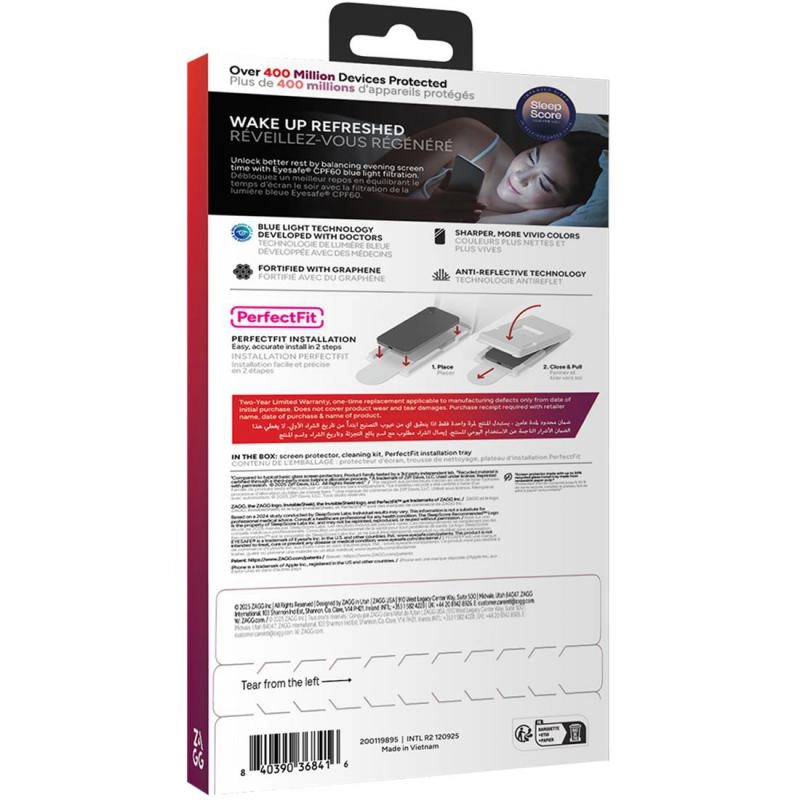 Clear Glass Screen Protector for iPhone 17 Pro