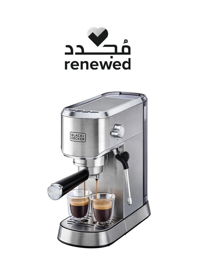 Black & Decker Espresso Coffee Machine & Milk ECM150