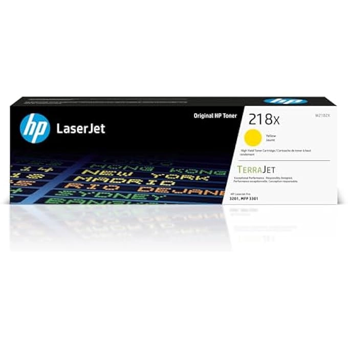 HP 218X - 2,500 PAGES YELLOW