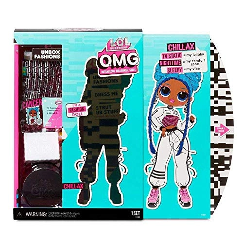 Chillax Fashion Doll - 20 Surprises 9.5 inches Multicolor