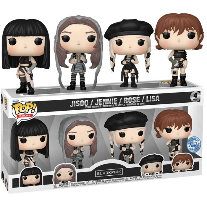 FUNKO Jisoo + Jennie + Rosé + Lisa - BLACKPINK - 4 pcs