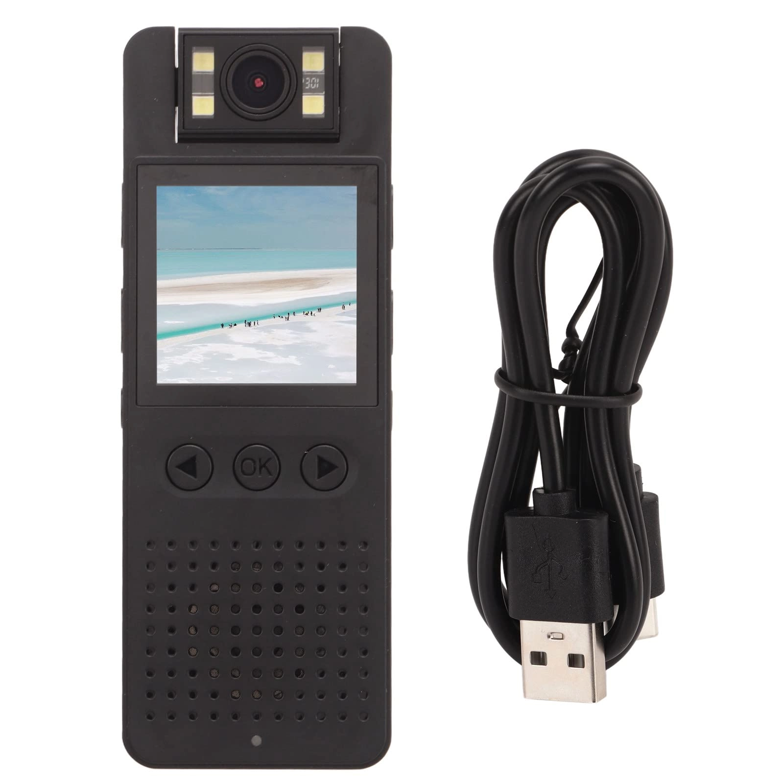 BAFOVY Back Clip Video Recorder - 1920 x 1080p 256GB