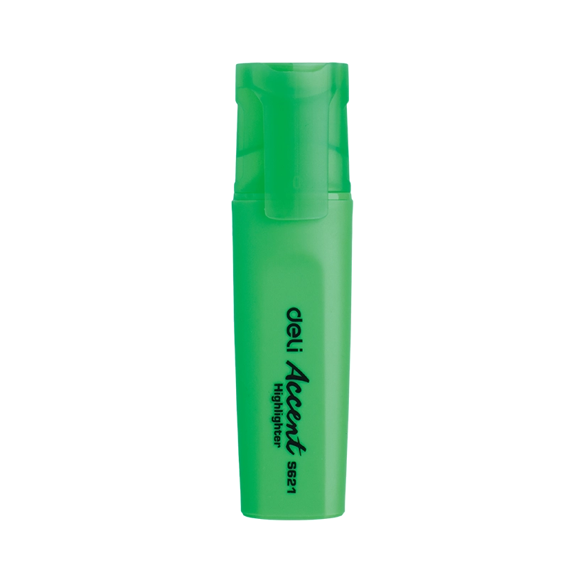 New Delmon Stationery llc Highlighter - Green Chisel tip