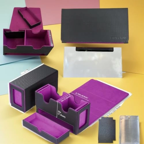 Card Deck Box - 100+ Double-Sleeved Cards