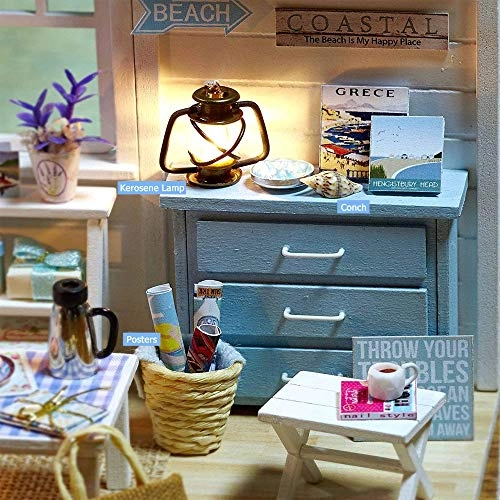 DIY Miniature Dollhouse Kit - Warm Moment 1:24
