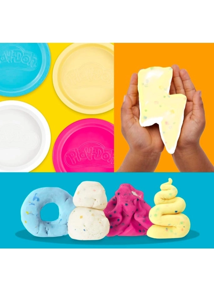 Confetti Modeling Compound - water, salt and flour 85g 4 pcs.