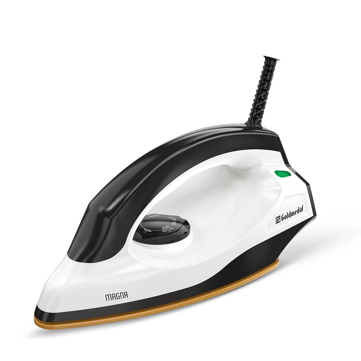Goldmedal Electricals Pvt Ltd, A/303, Kemp Plaza, Off Link Road, Mindspace, Chincholi bandar, Malad (W), Mumbai - 400064, Maharashtra, India Magna - 1000W Dry Iron